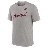 Nike Stanford Cardinal Blitz Evergreen Legacy Primary Tri-Blend T-Shirt