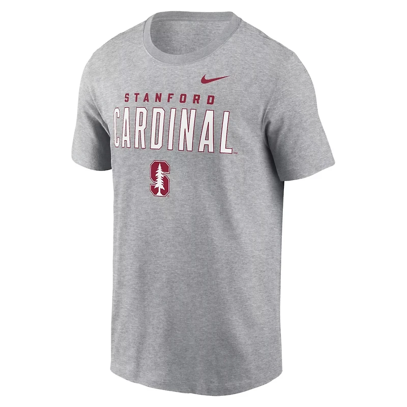 Nike Stanford Cardinal Campus 2-Hit Primary Mascot T-Shirt