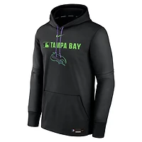 Nike Tampa Bay Rays Authentic Collection City Connect Therma Pullover Hoodie