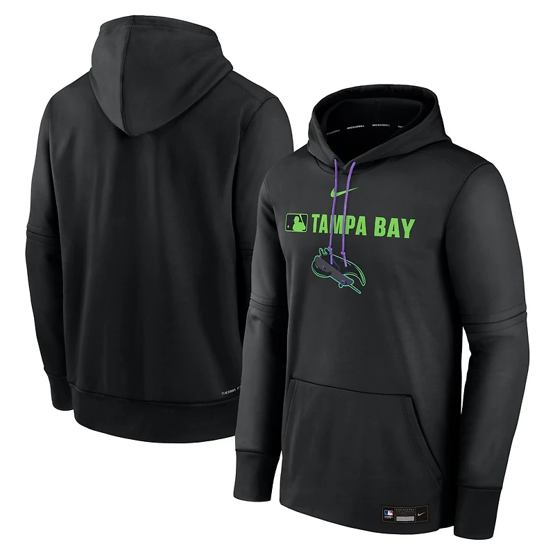 Nike Tampa Bay Rays Authentic Collection City Connect Therma Pullover Hoodie