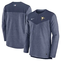Nike Tampa Bay Rays Authentic Collection Game Time Performance Half-Zip Top