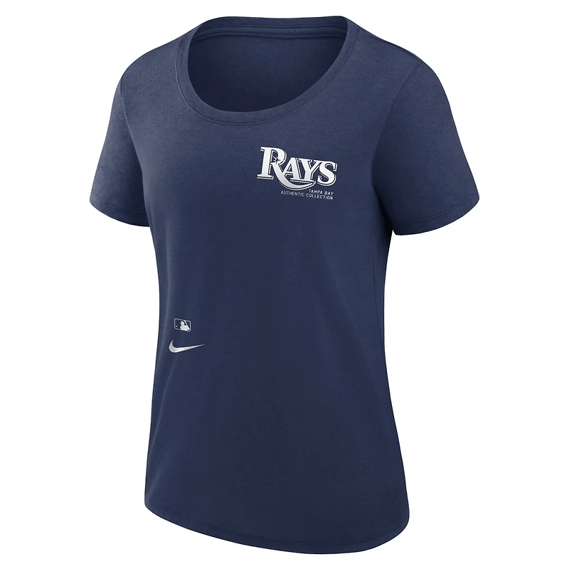 Nike Tampa Bay Rays Authentic Collection Performance Scoop Neck T-Shirt