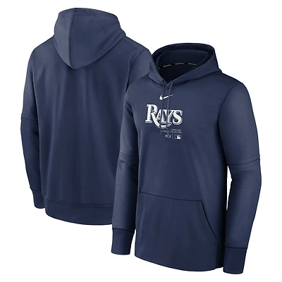 Nike Tampa Bay Rays Authentic Collection Practice Performance Pullover Hoodie