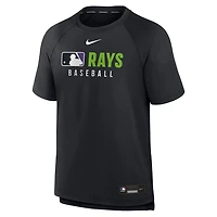 Nike Tampa Bay Rays Authentic Collection Pregame Raglan Performance T-Shirt