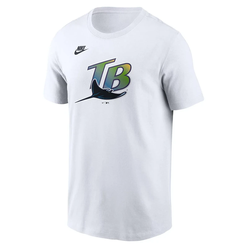 Nike Tampa Bay Rays Cooperstown Collection Logo T-Shirt