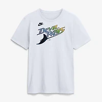 Nike Tampa Bay Rays Cooperstown Collection Wordmark T-Shirt