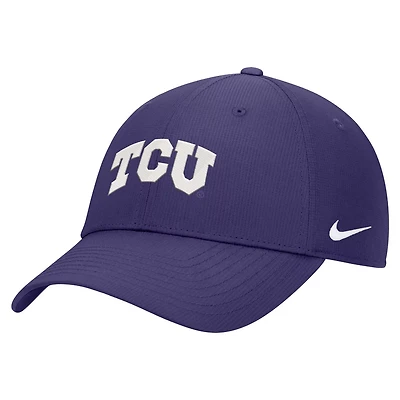 Nike TCU Horned Frogs 2024 Sideline Club Adjustable Hat