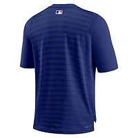 Nike Texas Rangers Authentic Collection Pregame Raglan Performance V-Neck T-Shirt