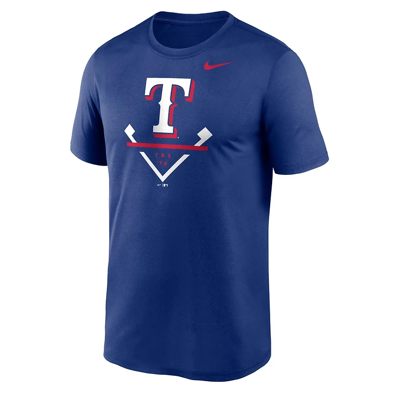 Nike Texas Rangers Icon Legend Performance T-Shirt