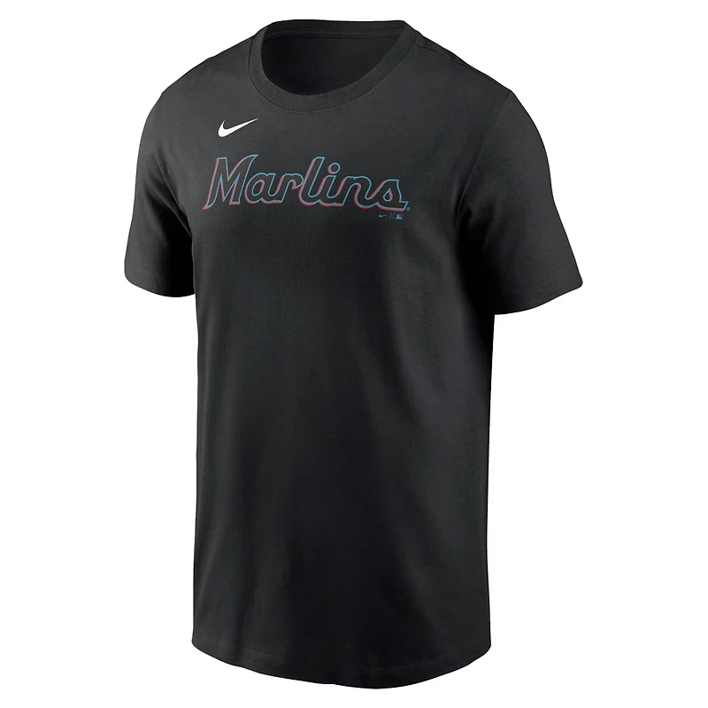 Nike Tim Anderson Miami Marlins Fuse Name  Number T-Shirt