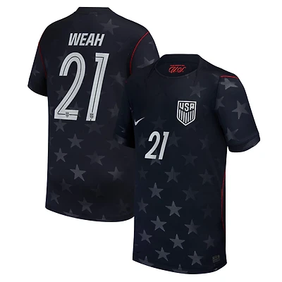 Nike Timothy Youth Weah USMNT 2026 Away Stadium Replica Jersey