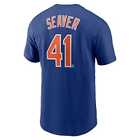 Nike Tom Seaver New York Mets Cooperstown Collection Fuse Name  Number T-Shirt