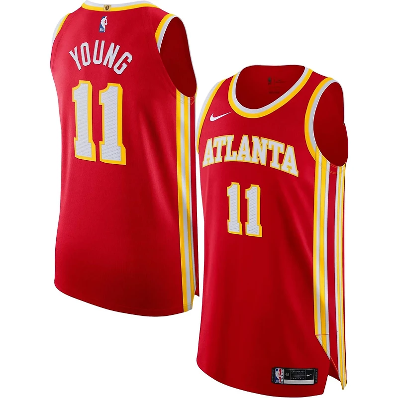 Nike Trae Young Atlanta Hawks Authentic Jersey - Icon Edition
