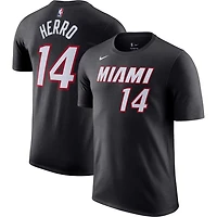 Nike Tyler Herro Miami Heat Icon 2022/23 Name  Number T-Shirt