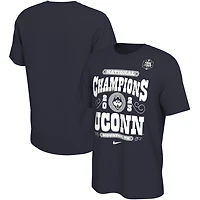 Nike UConn Huskies 2023 NCAA Mens Basketball National Champions Celebration T-Shirt