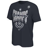 Nike UConn Huskies 2023 NCAA Mens Basketball National Champions Locker Room T-Shirt