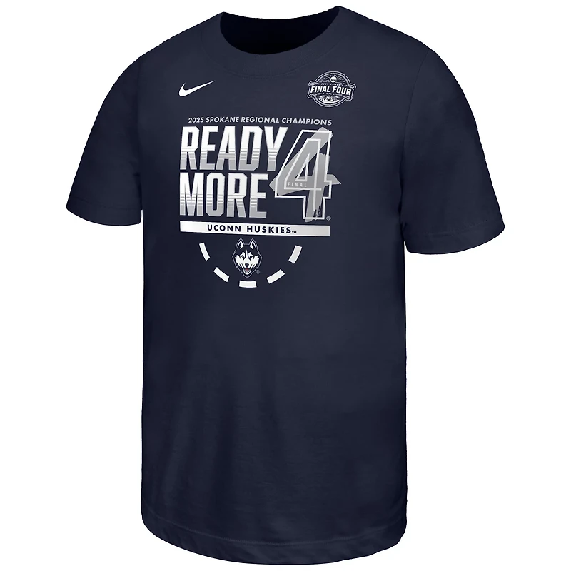 Nike UConn Huskies 2025 NCAA Women's Basketball Tournament March Madness Final Four Locker Room T-Shirt