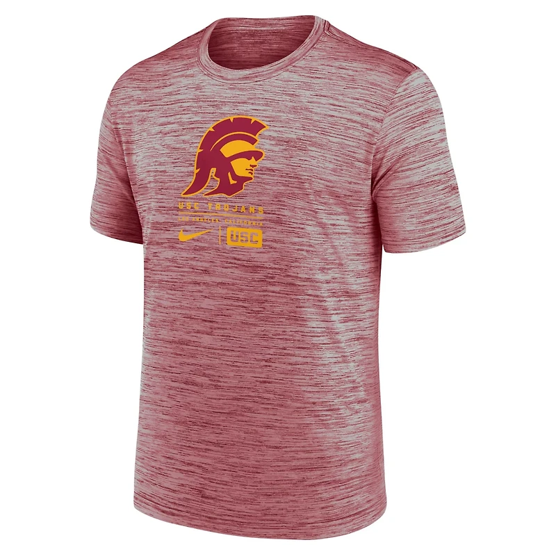 Nike USC Trojans Campus Center Block Velocity Performance T-Shirt