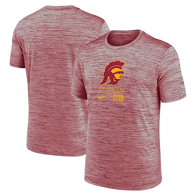 Nike USC Trojans Campus Center Block Velocity Performance T-Shirt