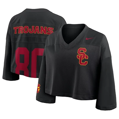 Nike USC Trojans Cropped Mesh Fashion Jersey