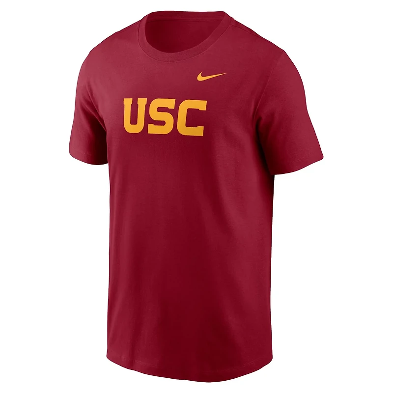 Nike USC Trojans Primetime Evergreen Wordmark T-Shirt