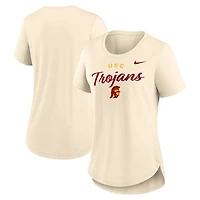 Nike USC Trojans Script Logo Tri-Blend T-Shirt