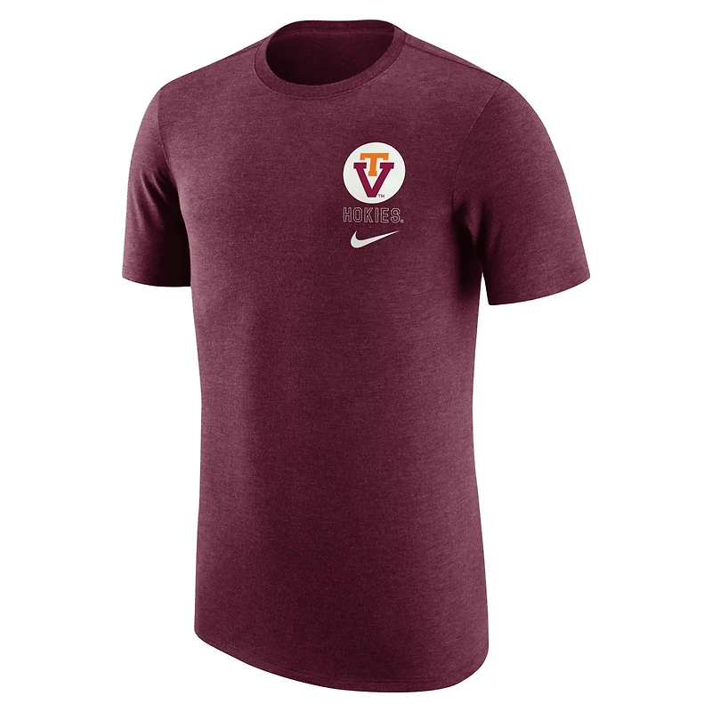 Nike Virginia Tech Hokies Retro Tri-Blend T-Shirt