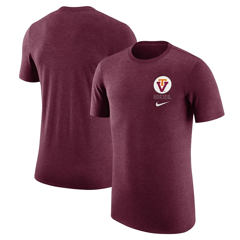 Nike Virginia Tech Hokies Retro Tri-Blend T-Shirt