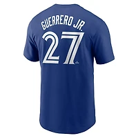 Nike Vladimir Guerrero Jr Toronto Blue Jays Fuse Name  Number T-Shirt