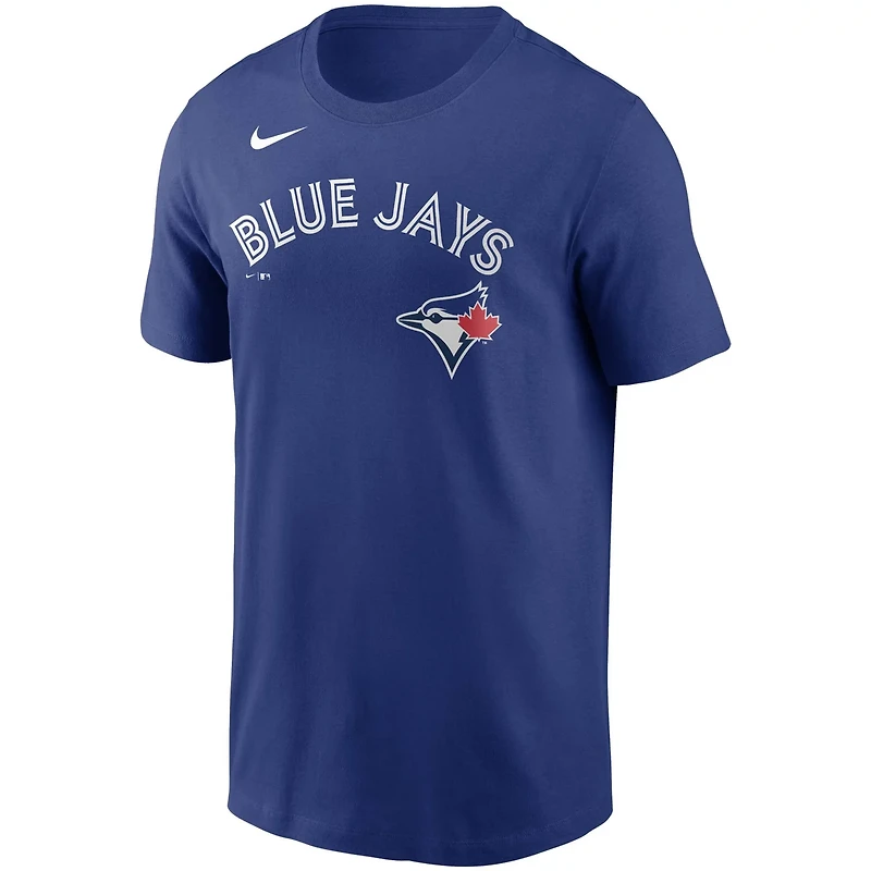 Nike Vladimir Guerrero Jr Toronto Blue Jays Name  Number T-Shirt