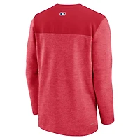 Nike Washington Nationals Authentic Collection Game Time Performance Half-Zip Top