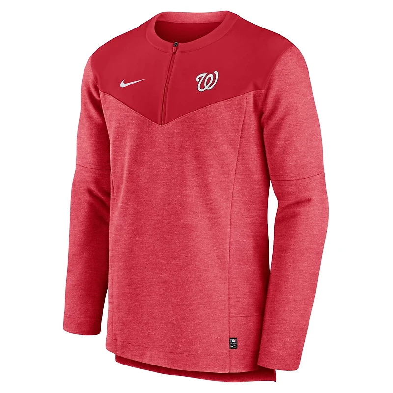 Nike Washington Nationals Authentic Collection Game Time Performance Half-Zip Top