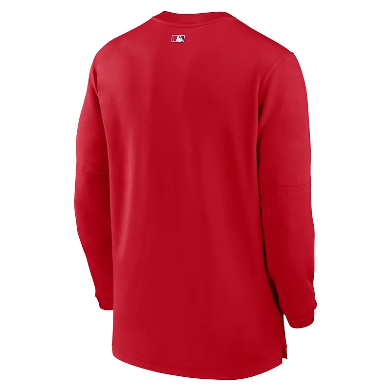 Nike Washington Nationals Authentic Collection Game Time Performance Quarter-Zip Top
