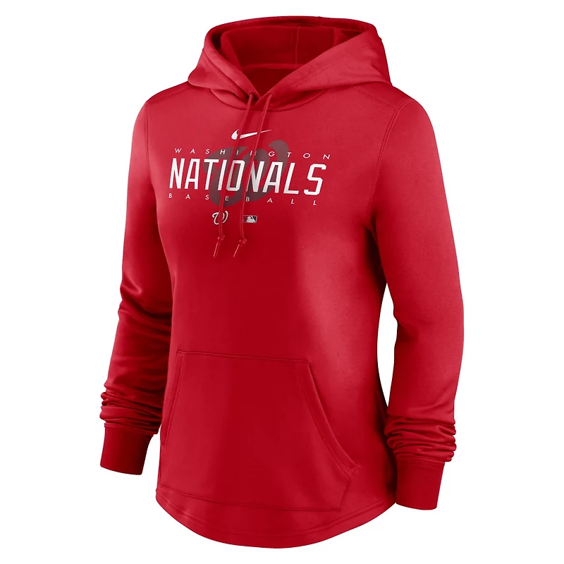 Nike Washington Nationals Authentic Collection Pregame Performance Pullover Hoodie