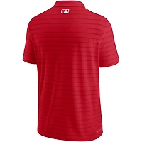 Nike Washington Nationals Authentic Collection Striped Performance Pique Polo