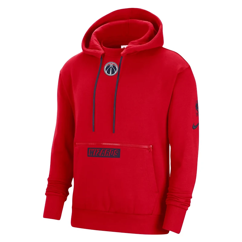 Nike Washington Wizards 2022/23 City Edition Courtside Pullover Hoodie
