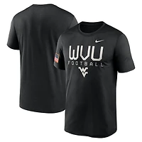 Nike West Virginia Mountaineers 2024 Military Appreciation Legend Performance T-Shirt