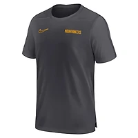 Nike West Virginia Mountaineers 2024 Sideline Coach Performance Top