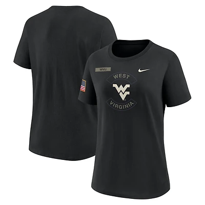 Nike West Virginia Mountaineers 2025 Military Appreciation Dri-FIT T-Shirt