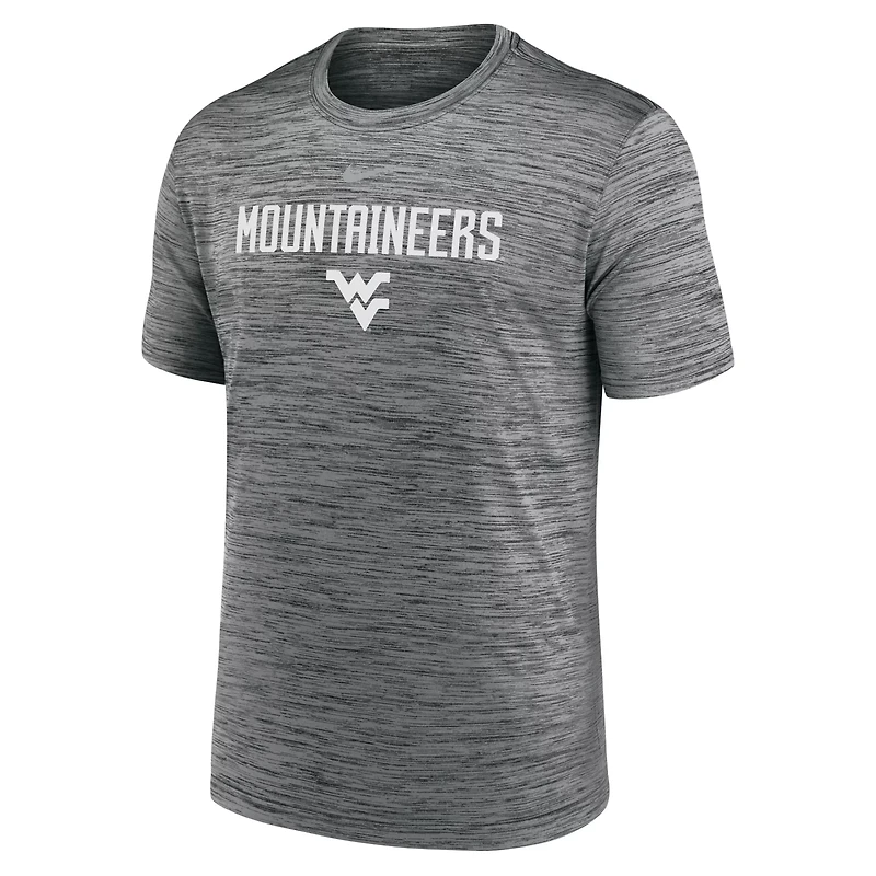Nike West Virginia Mountaineers 2025 Sideline Velocity Performance T-Shirt