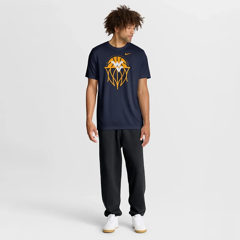 Nike West Virginia Mountaineers Basketball Icon Legend Dri-FIT T-Shirt