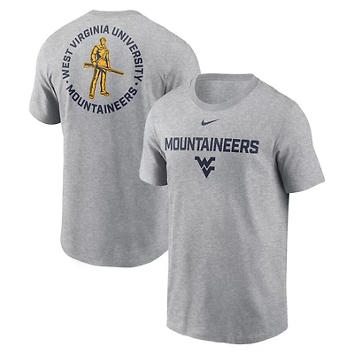 Nike West Virginia Mountaineers Campus 2-Hit T-Shirt