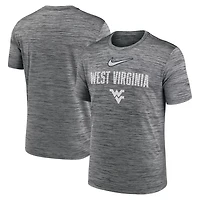 Nike West Virginia Mountaineers Campus Slant Velocity Performance T-Shirt