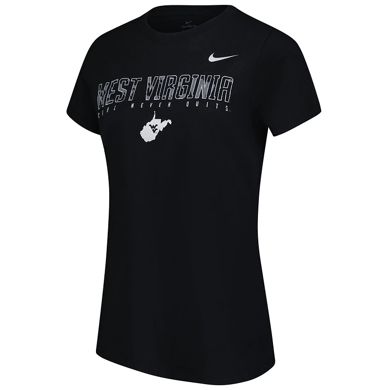 Nike West Virginia Mountaineers Coal Never Quits T-Shirt