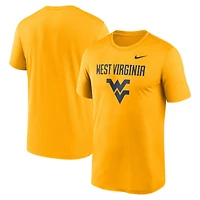 Nike West Virginia Mountaineers Lockup Legend Performance T-Shirt