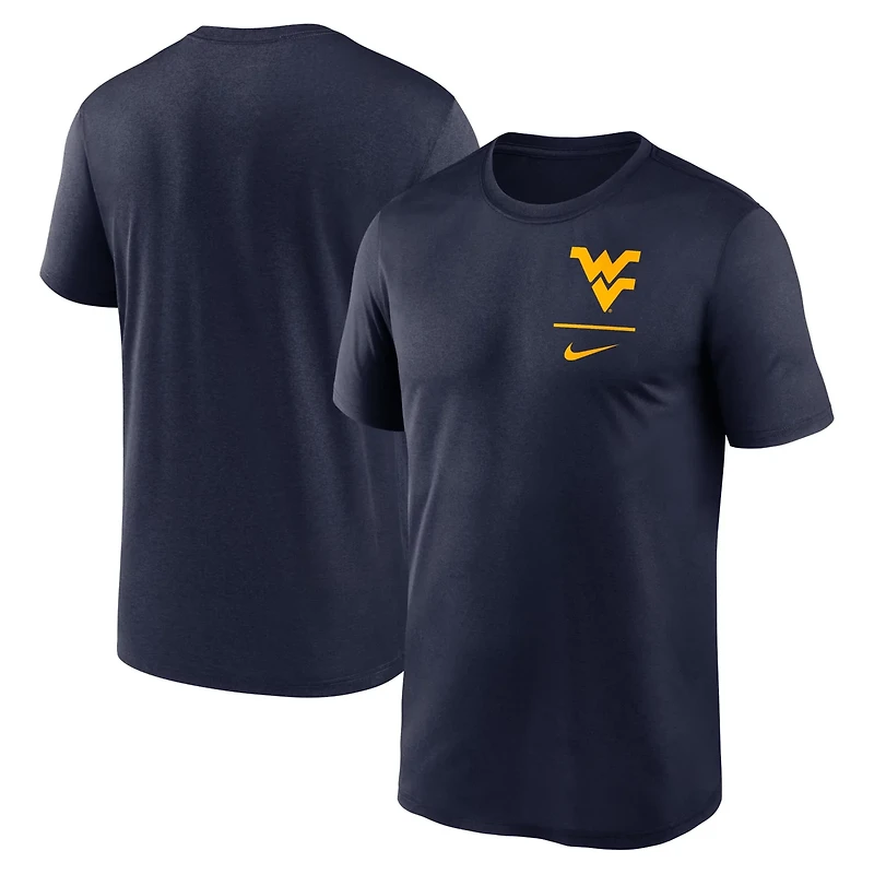 Nike West Virginia Mountaineers Primary Logo Legend Performance T-Shirt