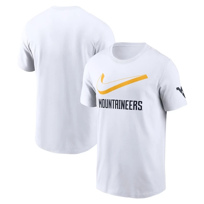 Nike West Virginia Mountaineers Primetime 2-Hit Swoosh T-Shirt
