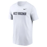 Nike West Virginia Mountaineers Primetime Evergreen Wordmark T-Shirt