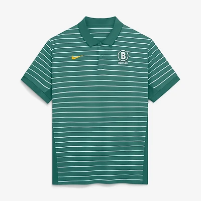 Nike White Boston Red Sox Authentic Collection City Connect Striped Victory Dri-FIT Polo