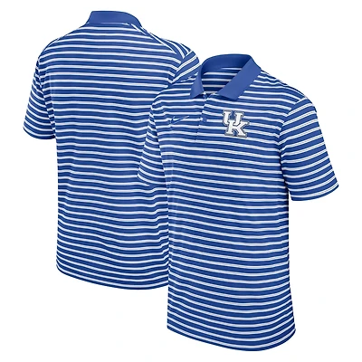 Nike White Kentucky Wildcats Primetime Victory Striped Performance Polo